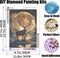Moon Deer Diamond Painting Kits for Adults, Elk DIY 5D Diamond Art Kits Full Drill Diamond Dots Paintings with Diamonds Gem Art and Crafts Home Decor 12x16inch
